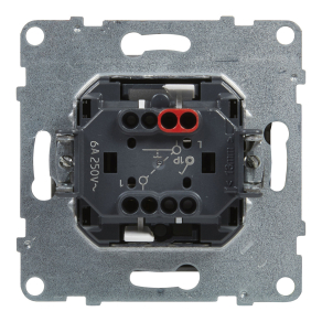 Legrand Suno egypólusú nyomó 6A, alumínium - 721309