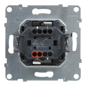   Legrand Suno egypólusú nyomó csengőjellel, fehér - 721113