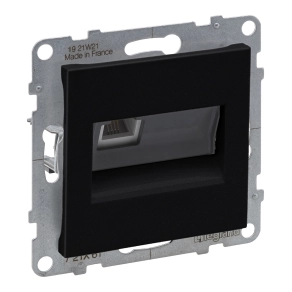 Legrand Suno RJ11 aljzat, fekete - 721461