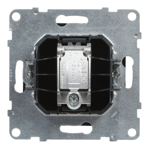   Legrand Suno TV aljzat, "F" típus, csillagpontos, fekete - 721463