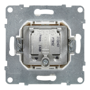   Legrand Suno TV-R-SAT aljzat, átmenő (14 dB), fehér - 721168