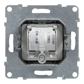   Legrand Suno TV-R-SAT aljzat, végzáró (10 dB), alumínium - 721369