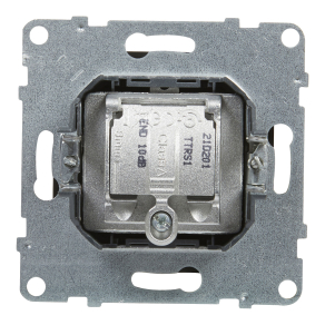   Legrand Suno TV-R-SAT aljzat, végzáró (10 dB), fekete - 721469