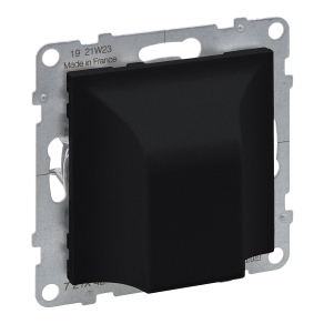 Legrand Suno kábelkivezető, IP21, fekete - 721442