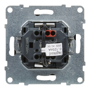   Legrand Suno váltókapcsoló jelzőfénnyel 10AX, fekete - 721416