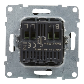   Legrand Suno forgatógombos fényerőszabályzó 300W, fekete - 721479