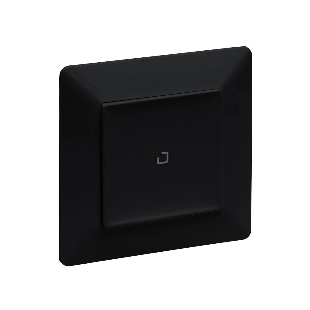 Valena Life fekete intelligens fényerőszabályzó kapcsoló, 2m, 150W 756366 Legrand