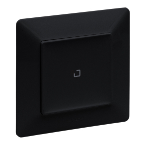   Legrand Valena Life-Netatmo okos kapcsoló/dimmer (végrehajtó), nulla (N) vezető bekötéssel, 1-es kerettel, fekete - 756366