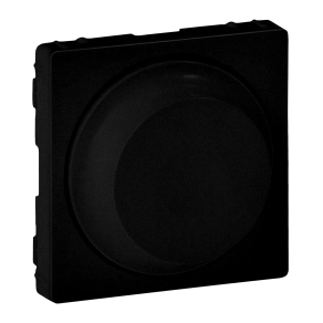   Legrand Valena Life forgatógombos fényerőszabályzó burkolat, fekete - 756882