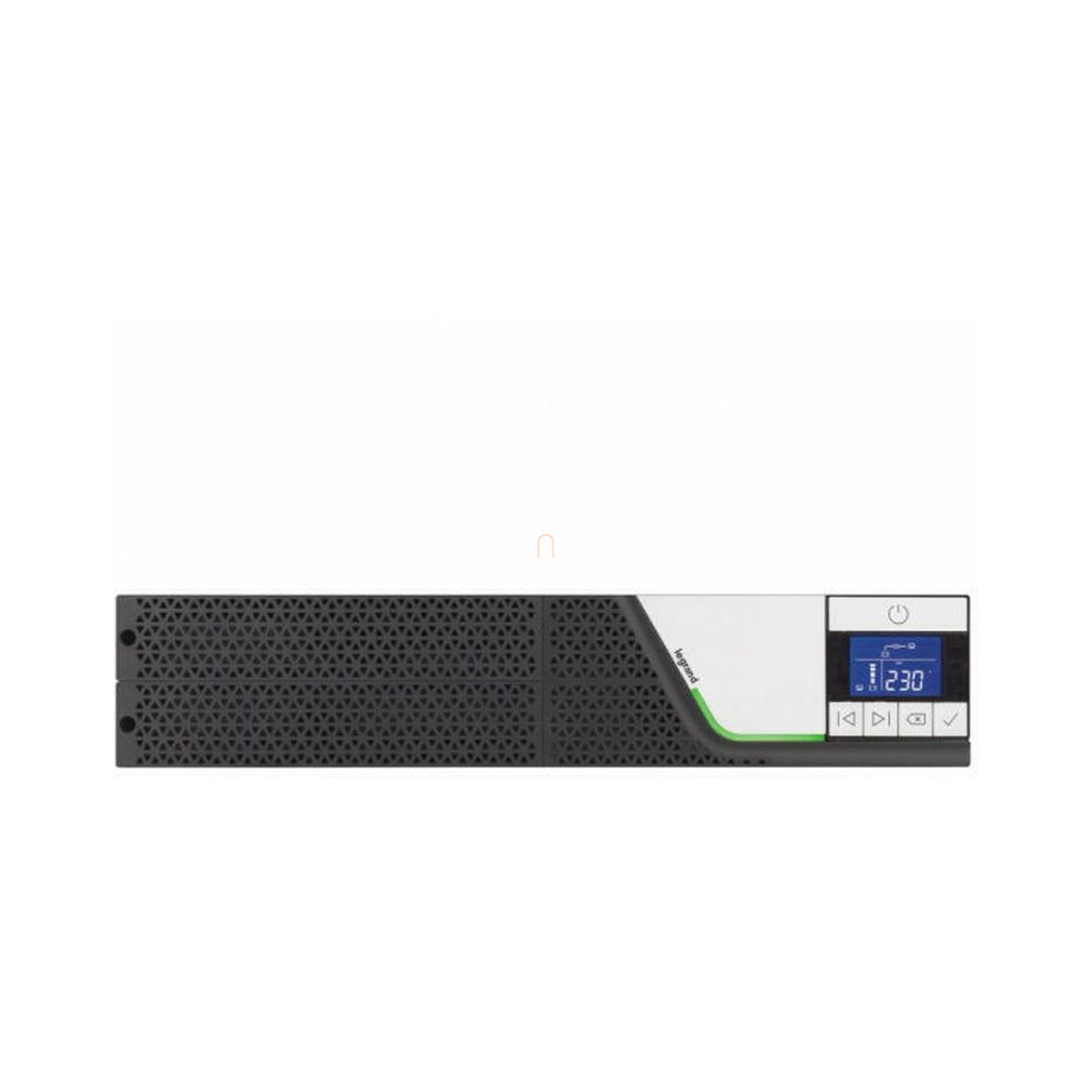 Leg. 311070 LEGRAND KEOR SPE 2200 VA 2U/600mm mély BEM: C20 KIM: 8xC13+1xC19 USB/RS232/SNMP vonali interaktív, tisztán szinuszos szünetmentes torony/rack(UPS)