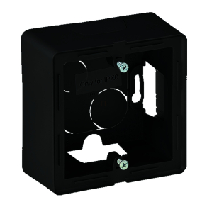 Legrand Valena Life kiemelődoboz, 1-es, fekete - 754066