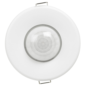   Legrand LM-PIR jelenlét érzékelő, 360°, IP40, álmennyezetbe süllyeszthető, CH2: BE/KI és 1-10V (fényáram szab.) nagy érzékelési terület - 48969