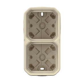   Legrand Plexo 55 falon kívüli 2-es doboz, membrános, elefántcsont - 069867L