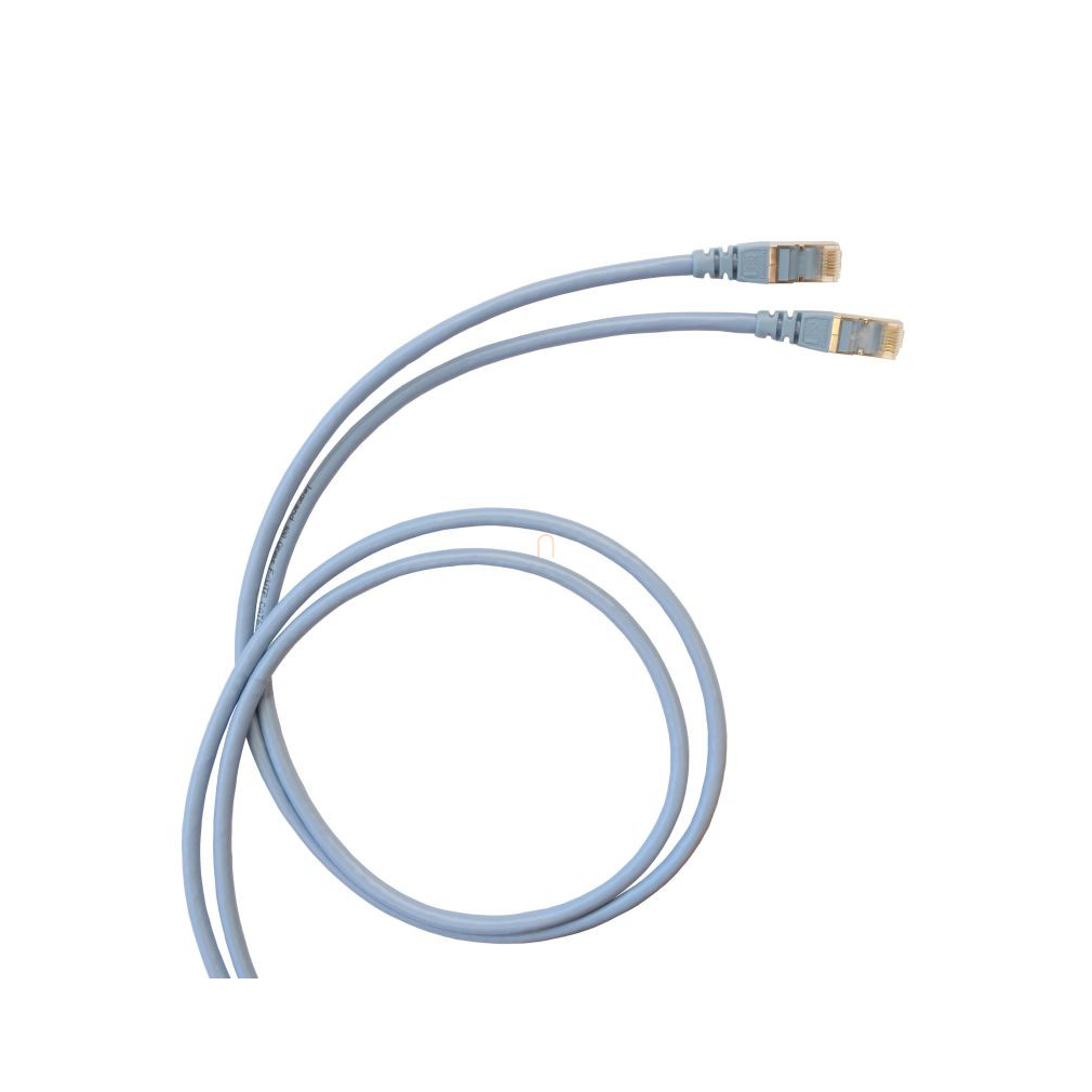 patch kábel RJ45-RJ45 Cat6 árnyékolt (F/UTP) PVC 2 méter világos kék d: 6mm AWG26 LinkeoC, Legrand 632875