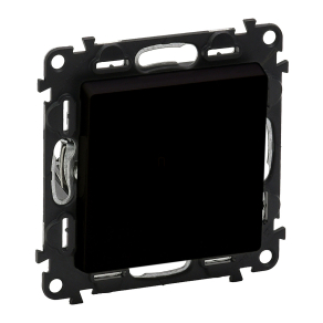   Legrand Valena Life keresztkapcsoló mechanizmus burkolattal, 10 AX, fekete - 756317