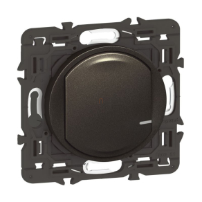   Legrand Céliane Netatmo grafit okos kapcsoló/dimmer (végrehajtó), nulla vezető nélkül (retrofit), keret nélkül - 064891A