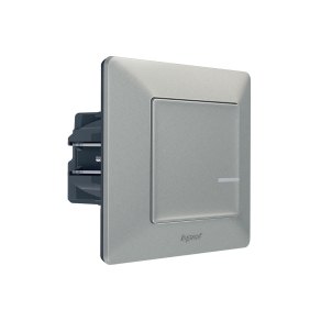   Legrand Valena Life-Netatmo okos kapcsoló/dimmer (végrehajtó), nulla vezető nélkül (retrofit), 1-es kerettel, alumínium - 752384A