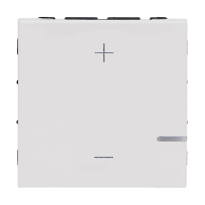   Legrand Program Mosaic nyomógombos fényerőszabályzó 125W, 2 vezetékes, fehér - 078407A