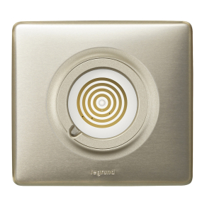   Legrand Céliane burkolat mágneses csatlakozóaljzathoz-titánium - 68305