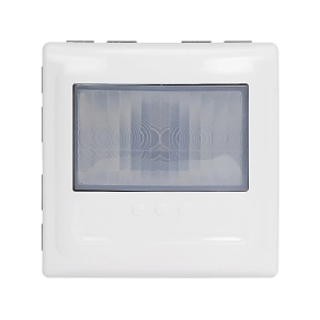   Legrand Program Mosaic mozgásérzékelős (PIR) kapcsoló, 2-150 W (LED max. 100 W), 2 vezetékes, beépített nyomóval, fehér - 078459A