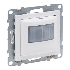  Legrand Suno mozgásérzékelős (PIR) kapcsoló, 500 W LED, 3 vezetékes, fehér - 721177A