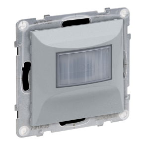   Legrand Suno mozgásérzékelős (PIR) kapcsoló, 100 W LED, IP44, 2 vezetékes, alumínium - 721335A