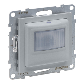   Legrand Suno mozgásérzékelős (PIR) kapcsoló, 500 W LED, 3 vezetékes, alumínium - 721377A