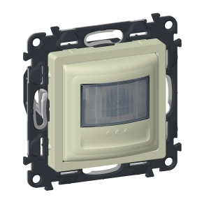   Legrand Valena Life mozgásérzékelős (PIR) kapcsoló, 2-150 W (LED max. 100 W), 2 vezetékes, beépített nyomóval, elefántcsont - 752272A
