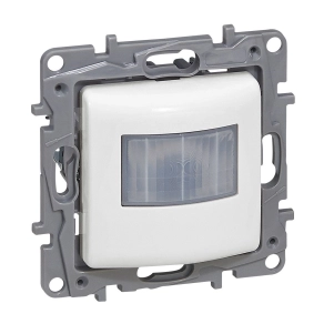   Legrand Niloé mozgásérzékelős (PIR) kapcsoló, 500 W LED, 3 vezetékes, fehér - 764582A