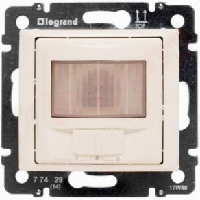   Legrand Valena Valena mozgásérzékelős (PIR) kapcsoló, 2-150 W (LED max. 100 W), 2 vezetékes, elefántcsont - 774129A