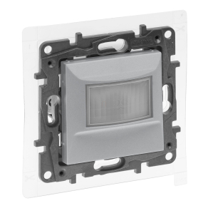  Legrand Niloé Step mozgásérzékelős kapcsoló 3-250 W, 120°, IP44, 2-vezetékes, alumínium - 863350A