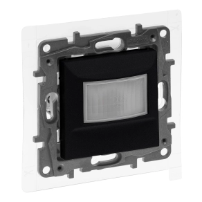   Legrand Niloé Step mozgásérzékelős kapcsoló 3-250 W, 120°, IP44, 2-vezetékes, fekete - 863550A