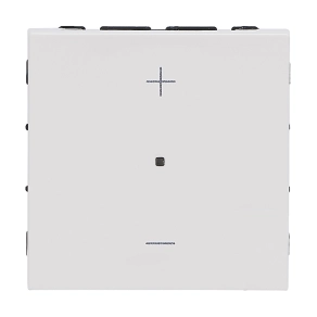   Legrand Program Mosaic nyomógombos fényerőszabályzó 150W, 3 vezetékes, fehér - 078408A