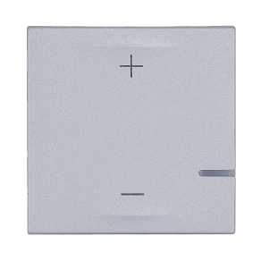   Legrand Program Mosaic nyomógombos fényerőszabályzó 125W, 2 vezetékes, alumínium - 079207A