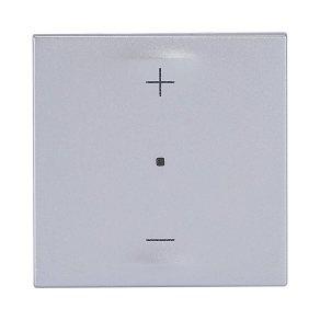   Legrand Program Mosaic nyomógombos fényerőszabályzó 150W, 3 vezetékes, alumínium - 079208A