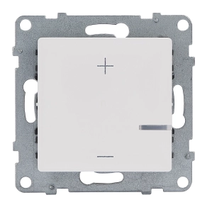   Legrand Suno nyomógombos fényerőszabályzó 125W, 2 vezetékes, fehér - 721178A