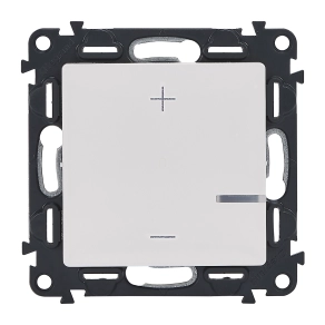   Legrand Valena Life nyomógombos fényerőszabályzó 125W, 2 vezetékes, fehér - 752162A
