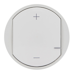   Legrand Céliane 2 vezetékes nyomógombos fényerőszabályzó burkolat, fehér - 065083A