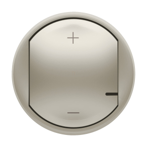   Legrand Céliane 2 vezetékes nyomógombos fényerőszabályzó burkolat, titánium - 065183A