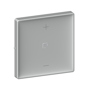   Legrand Valena Life 3 vezetékes nyomógombos fényerőszabályzó burkolat, alumínium - 752899A