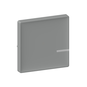   Legrand Valena Life 2 vezetékes nyomógombos fényerőszabályzó burkolat, alumínium - 754892A