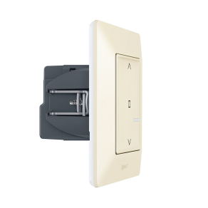   Legrand Valena Life-Netatmo okos redőny/zsaluzia kapcsoló (végrehajtó), nulla (N) vezető bekötéssel, 1-es kerettel, elefántcsont - 752290A