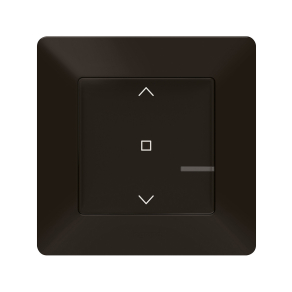   Legrand Valena Life-Netatmo okos redőny/zsaluzia kapcsoló (végrehajtó), nulla (N) vezető bekötéssel, 1-es kerettel, fekete - 756390A