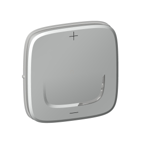   Legrand Valena Allure 2 vezetékes nyomógombos fényerőszabályzó burkolat, alumínium - 752087A