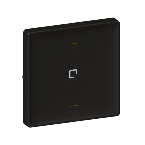   Legrand Valena Life 3 vezetékes nyomógombos fényerőszabályzó burkolat, fekete - 756872A