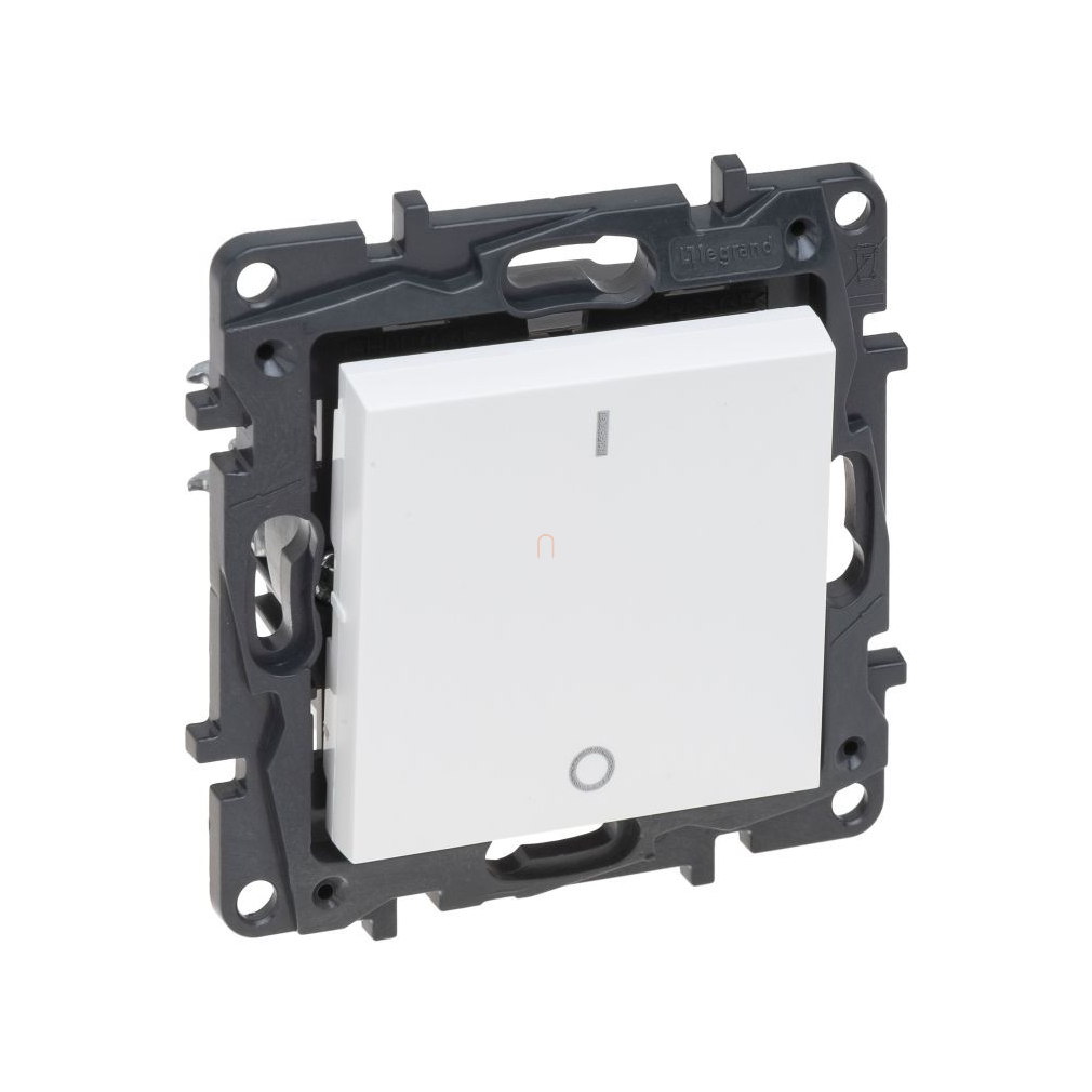 Niloé Step fehér 102 kétpólusú kapcsoló, 16AX 863102 Legrand