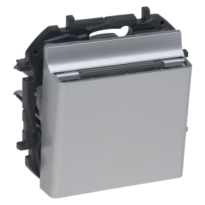   Legrand Niloé Step mechanikus hotelkártya-kapcsoló, alumínium - 863346B