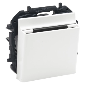   Legrand Niloé Step mechanikus hotelkártya-kapcsoló, fehér - 863146B