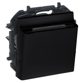   Legrand Niloé Step mechanikus hotelkártya-kapcsoló, fekete - 863546B