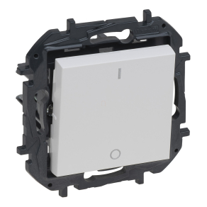   Legrand Niloé Step kétpólusú kapcsoló, 16AX, fehér - 863102B